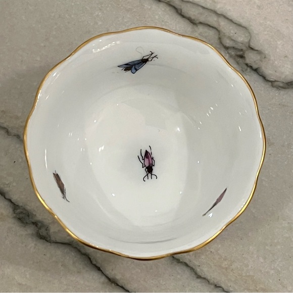 Herend Rothschild Small Footed Trinket Bowl - Picture 3 of 15